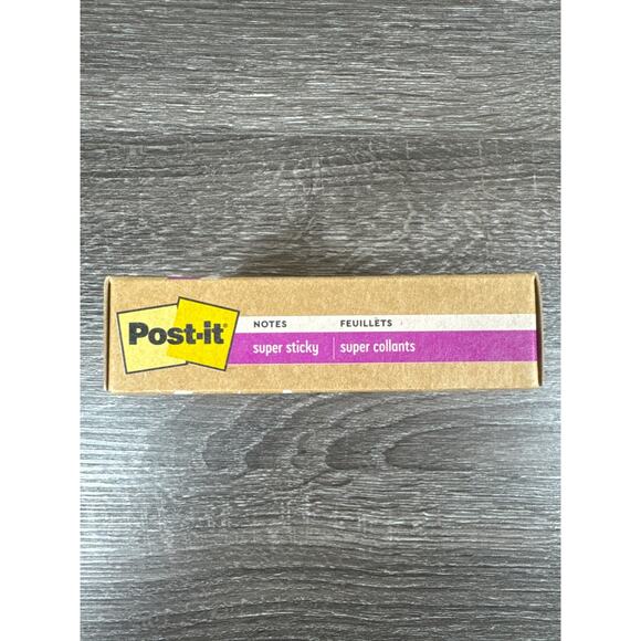 Post-It Note Paper Square Mint Color Pink Purple 70 sheets Self-adhesive - Picture 3 of 4